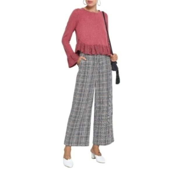 Joie Iona Bell-Sleeve Sweater, Pink, Size M - Picture 2 of 5